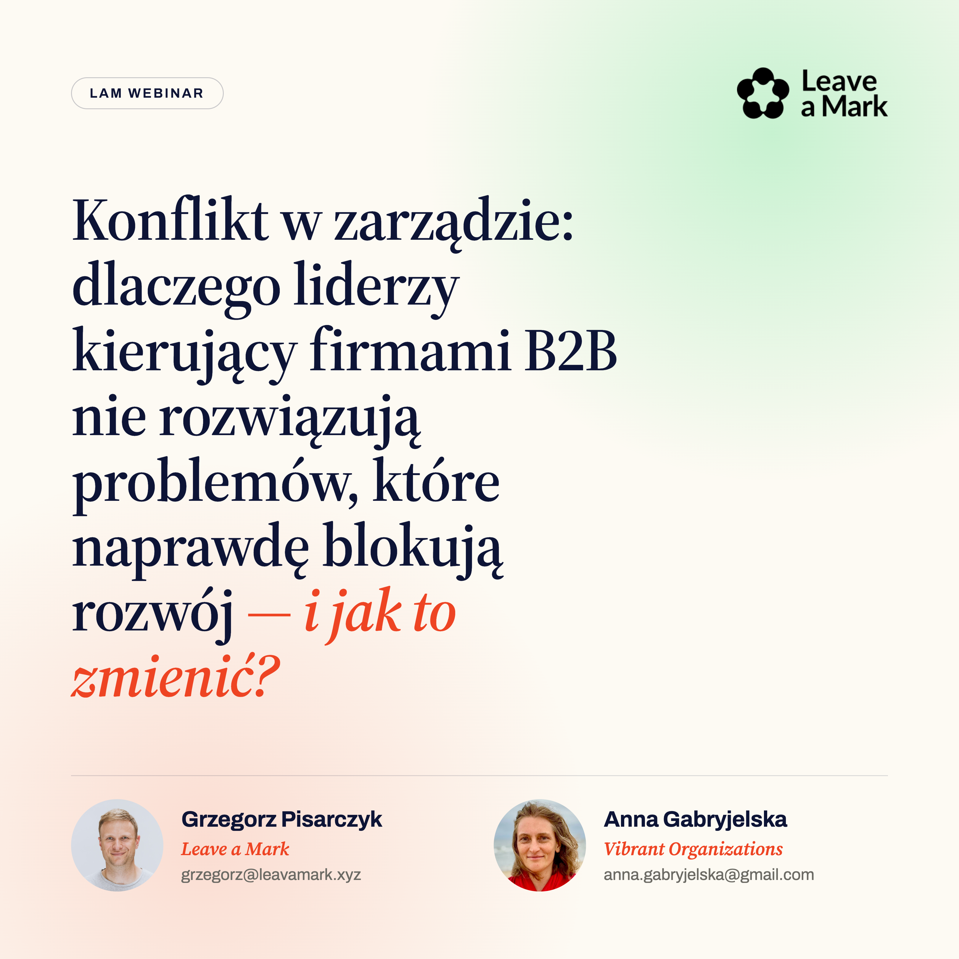 Konflikt w zarządzie: dlaczego liderzy kierujący firmami B2B nie rozwiązują problemów, które naprawdę blokują rozwój - i jak to zmienić?